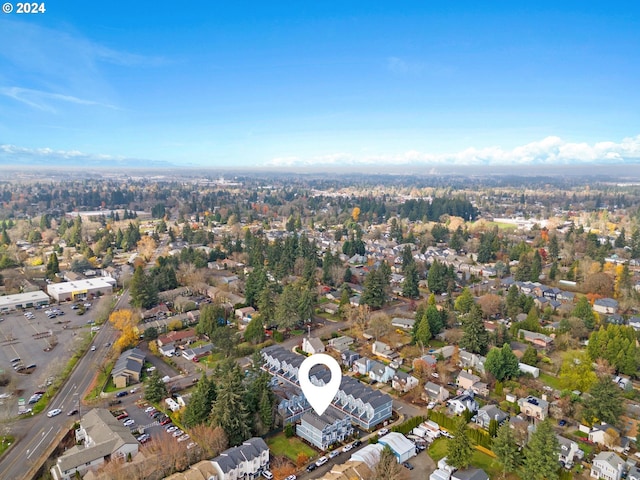 drone / aerial view featuring a residential view