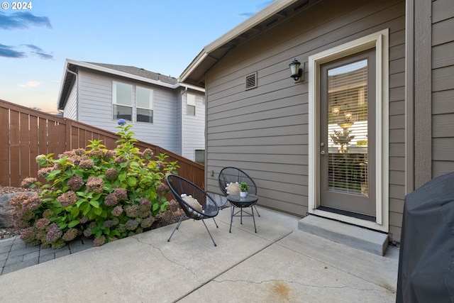 view of patio / terrace