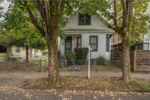 view of bungalow