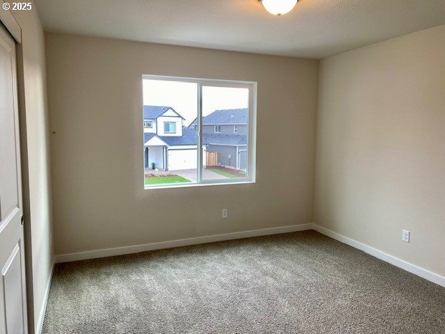 unfurnished room featuring carpet floors