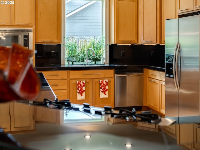 4374 M Loop, Washougal, WA 98671 - kitchen featuring stainless steel appliances and decorative backsplash