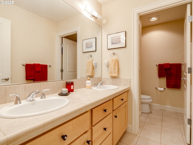 4374 M Loop, Washougal, WA 98671 - full bath featuring double vanity and tile patterned floors