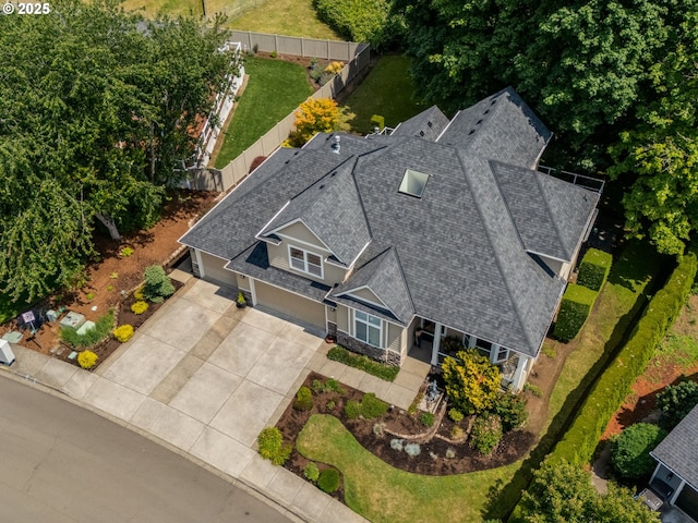 4374 M Loop, Washougal, WA 98671 - aerial view of property and surrounding area