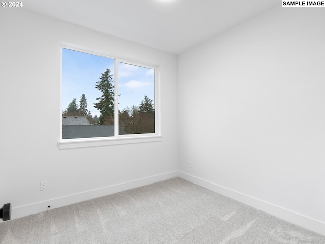 empty room with carpet flooring