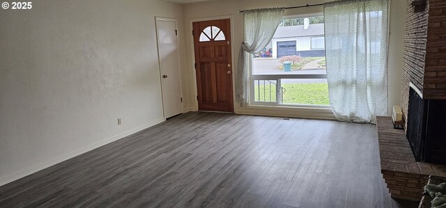 hall featuring light wood-type flooring