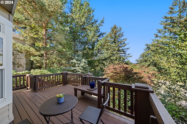 view of deck