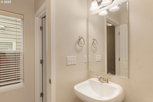 bathroom with a sink