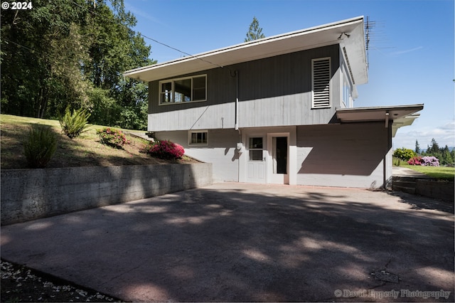 view of back of house