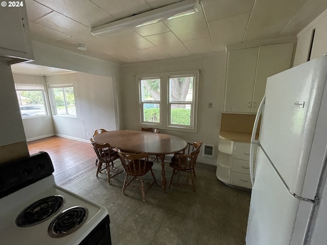 view of dining area