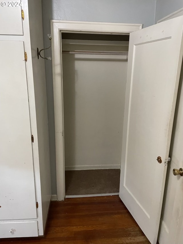 view of closet