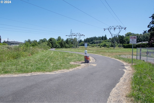 view of road