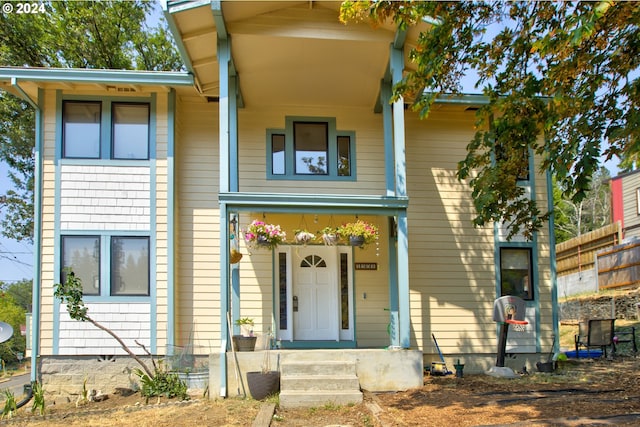 view of front of house