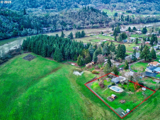 aerial view