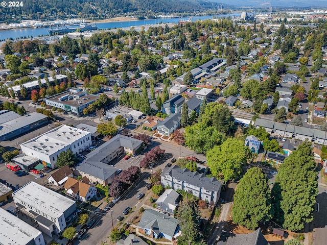 7471 N New York Ave Unit 3, Portland, OR 97203 - birds eye view of property with a water view
