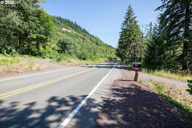 view of road