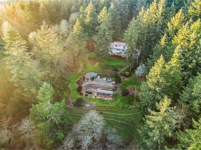 view of birds eye view of property