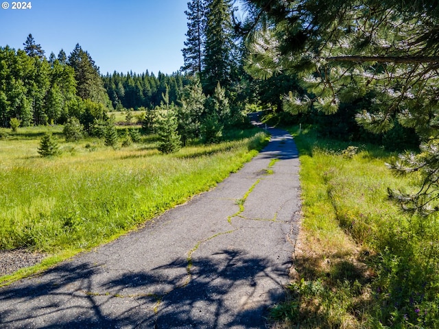 view of road