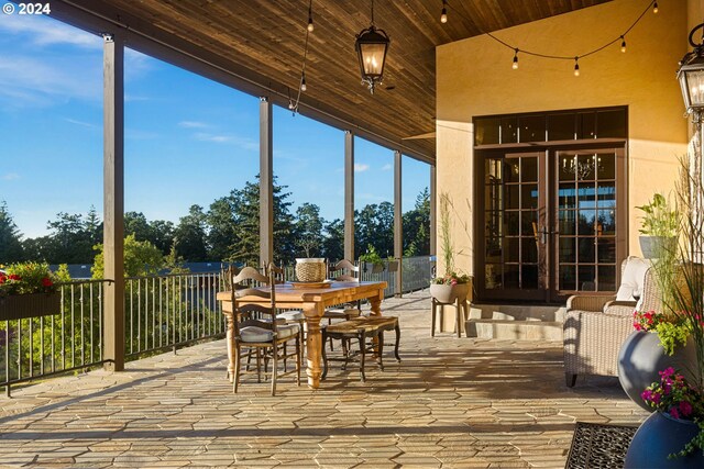 4974 W 44th Ave, Eugene, OR 97405 - sunroom with french doors