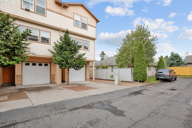 multi unit property with a garage