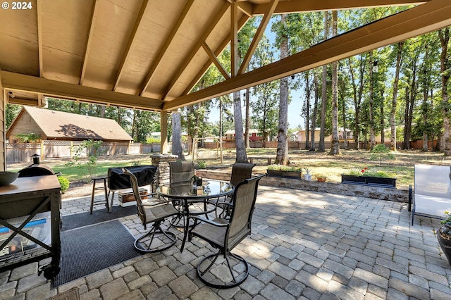 view of patio