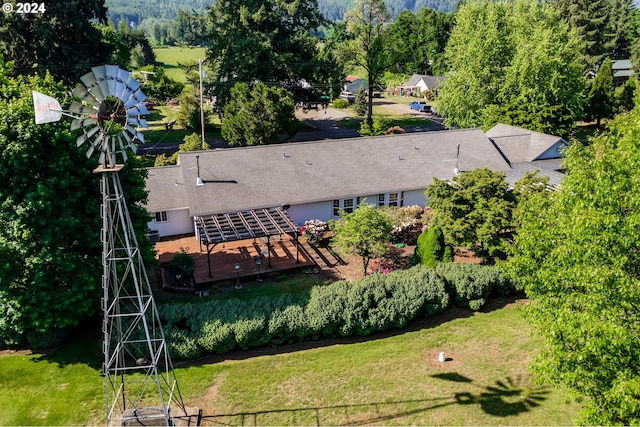 39431 Walterville Ln, Springfield, OR 97478 - view from above of property
