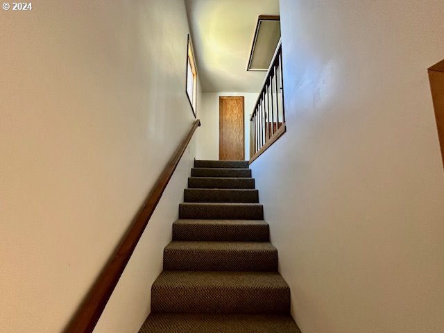 view of stairs