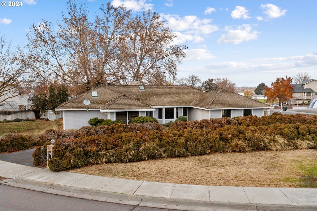 view of ranch-style house