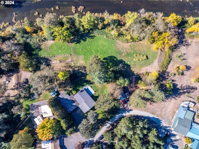 drone / aerial view