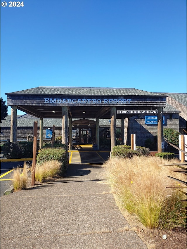 view of community