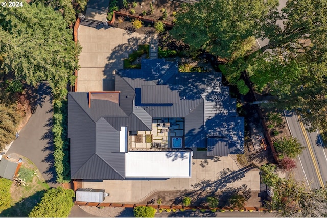 drone / aerial view