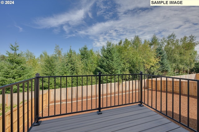 17374 SW Kalapuya Ln Unit 70, Sherwood, OR 97140 - view of wooden deck