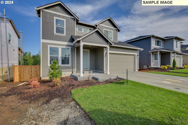 17374 SW Kalapuya Ln Unit 70, Sherwood, OR 97140 - view of front of home featuring driveway and a garage