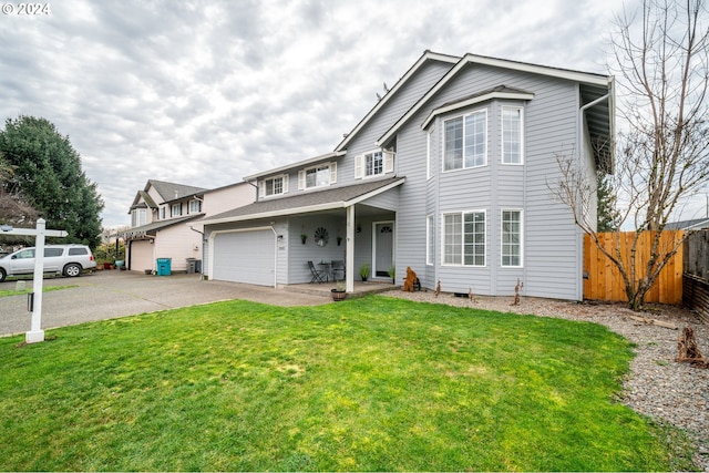 front of property featuring a front yard