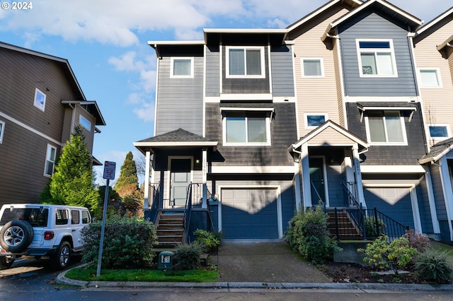 multi unit property with a garage