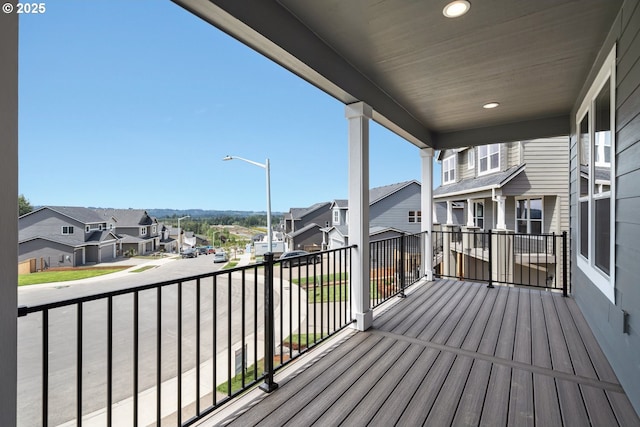 1643 NE Josephine Ct Unit 175, Estacada, OR 97023 - wooden terrace featuring a residential view