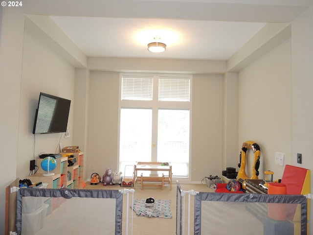 view of playroom