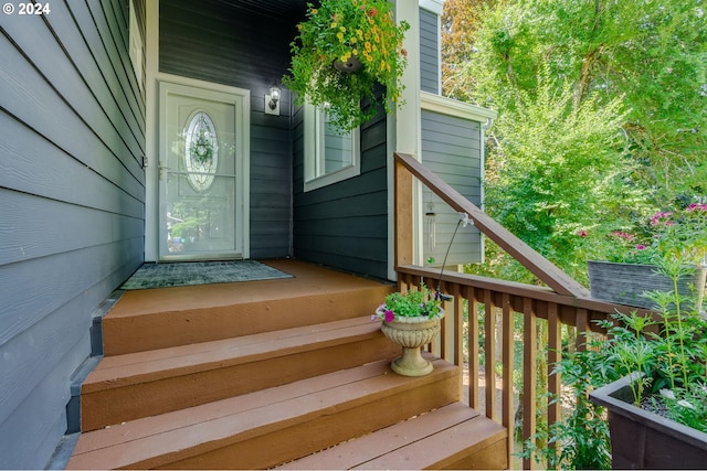 view of entrance to property