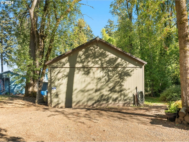 view of property exterior