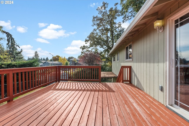 view of deck