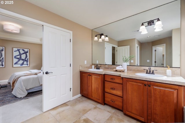 5310 NW Primino Ave, Portland, OR 97229 - ensuite bathroom featuring ensuite bath, double vanity, and a sink