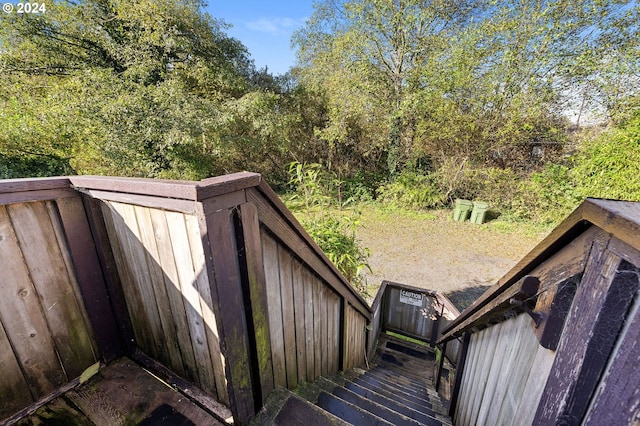 view of deck