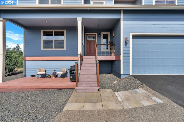 view of front of house featuring covered porch