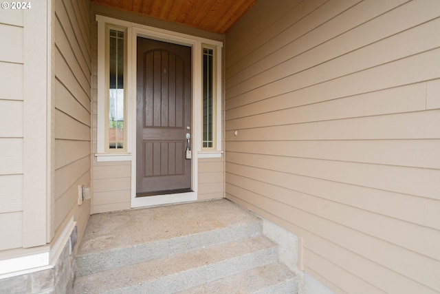 view of property entrance