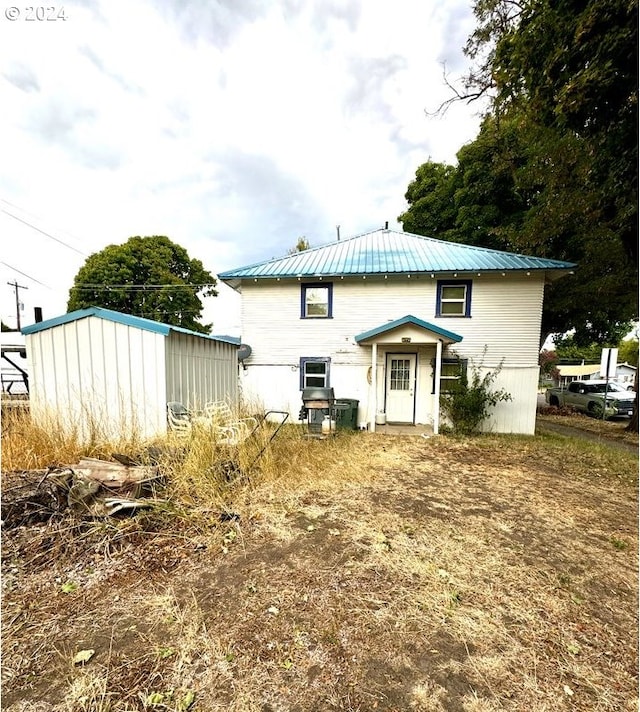 view of rear view of house