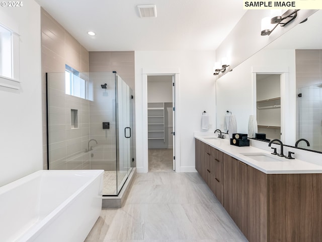 kitchen with sink, a breakfast bar, appliances with stainless steel finishes, backsplash, and hanging light fixtures