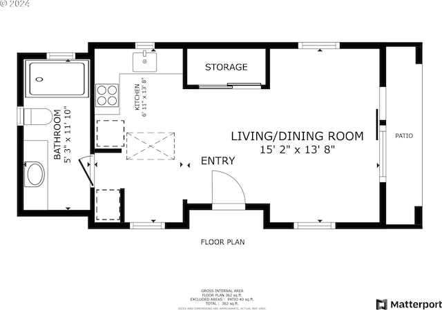 94256 11th St, Gold Beach, OR 97444 - floor plan / room layout