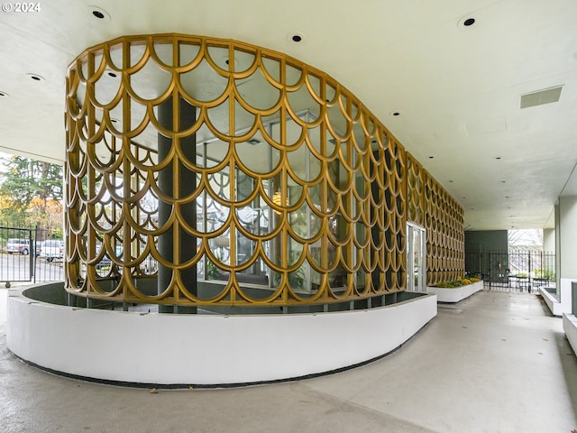 1220 NE 17th Ave Unit 4C, Portland, OR 97232 - detailed view of concrete floors and a gate