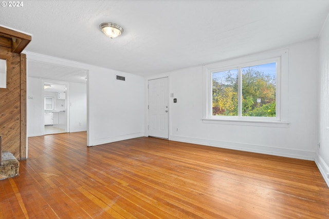 interior space featuring light hardwood / wood-style floors