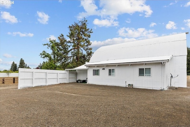 view of rear view of house