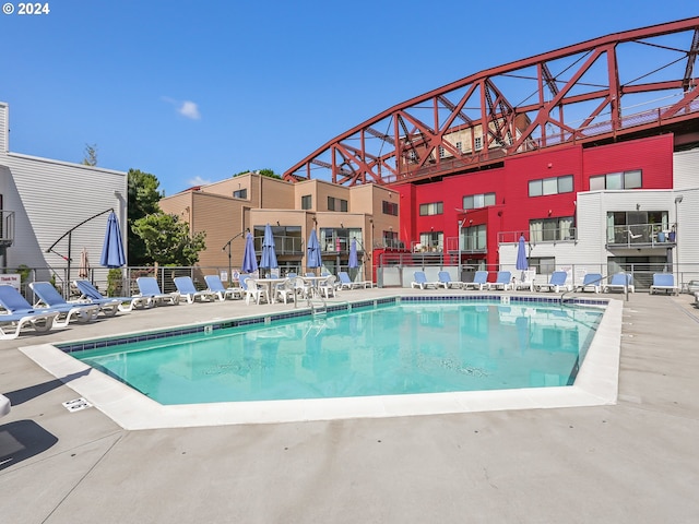 view of swimming pool